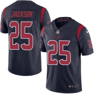 68621125e8ec9_1 Texans #25 Kareem Jackson Navy Blue Men's Stitched NFL Limited Rush Jersey