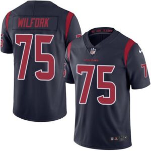 686211a51b893_1 Texans #75 Vince Wilfork Navy Blue Men's Stitched NFL Limited Rush Jersey