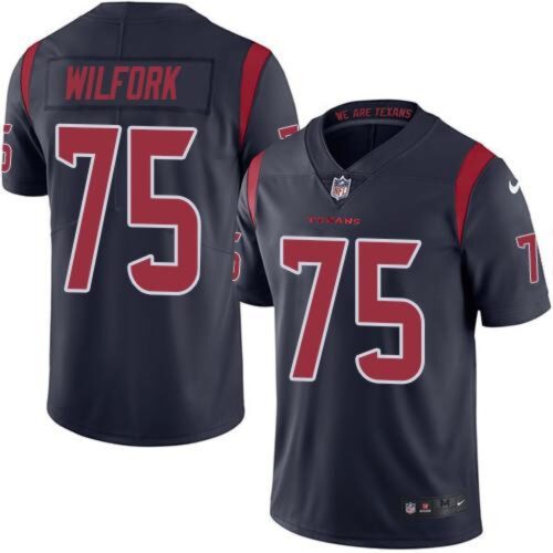 686211a51b893_1 Texans #75 Vince Wilfork Navy Blue Men's Stitched NFL Limited Rush Jersey