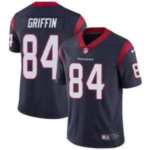 686211af74a54_1 Men's Houston Texans #84 Ryan Griffin Navy Blue Vapor Untouchable Limited Stitched NFL Jersey