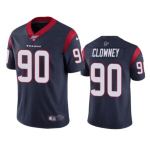 686211b9e801d_1 Men's Houston Texans #90 Jadeveon Clowney Navy 2019 100th Season Vapor Untouchable Limited Stitched NFL Jersey