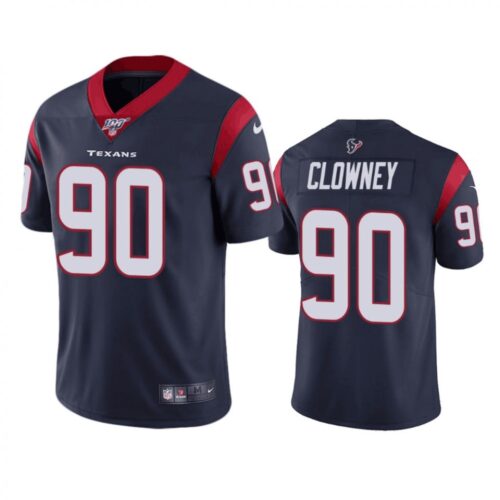 686211b9e801d_1 Men's Houston Texans #90 Jadeveon Clowney Navy 2019 100th Season Vapor Untouchable Limited Stitched NFL Jersey