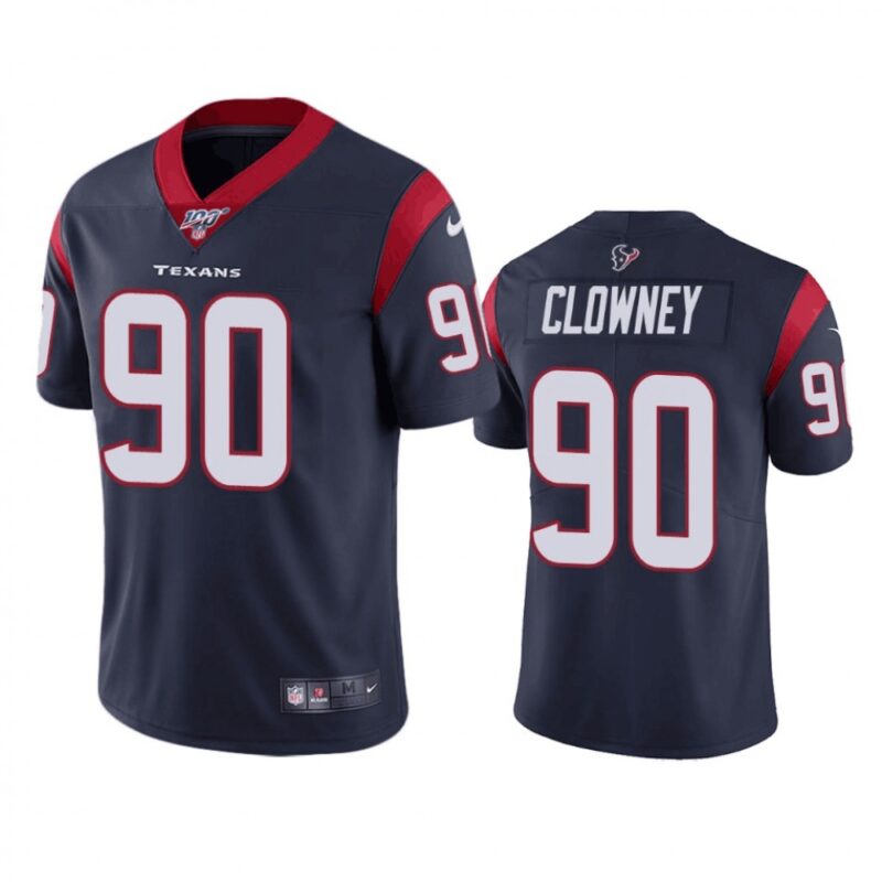 686211b9e801d_1 Men's Houston Texans #90 Jadeveon Clowney Navy 2019 100th Season Vapor Untouchable Limited Stitched NFL Jersey