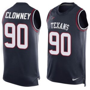 686211c4188b0_1 Texans #90 Jadeveon Clowney Navy Blue Team Color Men's Stitched NFL Limited Tank Top Jersey
