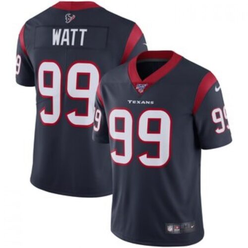 686211d689ece_1 Men's Houston Texans #99 J.J. Watt Navy 2019 100th Season Vapor Untouchable Limited Stitched NFL Jersey