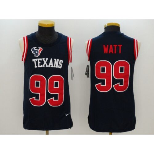 686211e4f2ee5_1 Men's Houston Texans #99 J.J. Watt Navy Blue Team Color Stitched NFL Limited Rush Tank Top Jersey