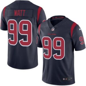 686211ec3b4a9_1 Texans #99 J.J. Watt Navy Blue Men's Stitched NFL Limited Rush Jersey