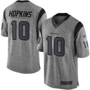 68621218593a1_1 Texans #10 DeAndre Hopkins Gray Men's Stitched NFL Limited Gridiron Gray Jersey