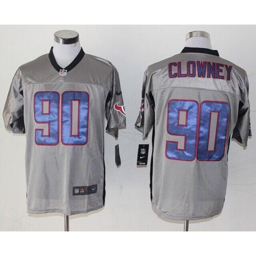 6862125868c80_1 Texans #90 Jadeveon Clowney Grey Shadow Men's Stitched NFL Elite Jersey