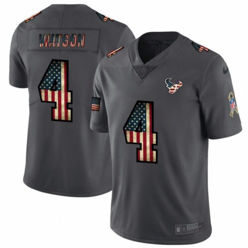 6862125ec149d_1 Men's Houston Texans #4 Deshaun Watson Grey 2019 Salute To Service USA Flag Fashion Limited Stitched NFL Jersey