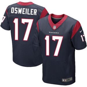 6862128555f9f_1 Texans #17 Brock Osweiler Navy Blue Team Color Men's Stitched NFL Elite Jersey