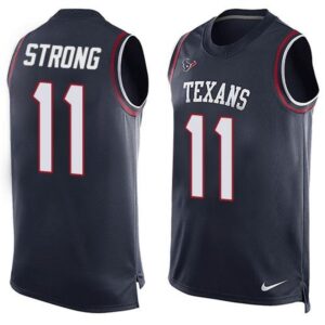 686213bdcf36d_1 Texans #11 Jaelen Strong Navy Blue Team Color Men's Stitched NFL Limited Tank Top Jersey