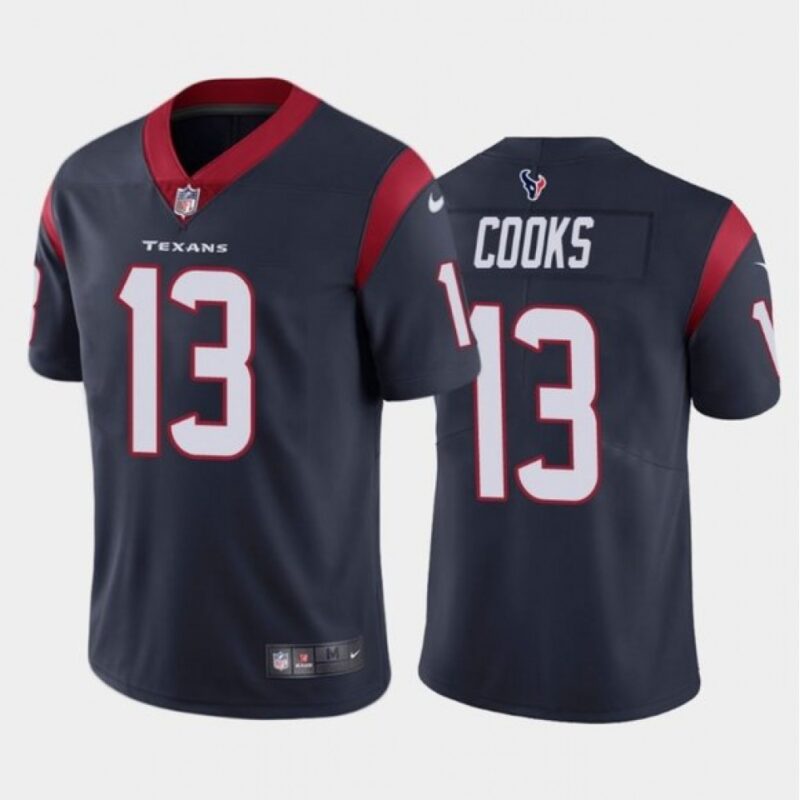 686213c1091db_1 Men's Houston Texans #13 Brandin Cooks New Navy Vapor Untouchable Limited Stitched Jersey