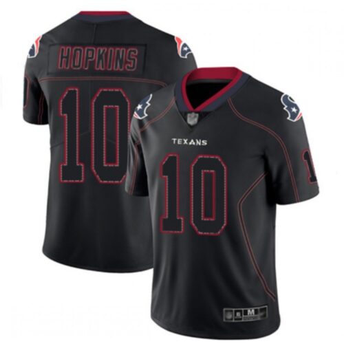 686213dc8dd97_1 Men's Houston Texans #10 DeAndre Hopkins Lights Out Black Color Rush Limited Stitched Jersey
