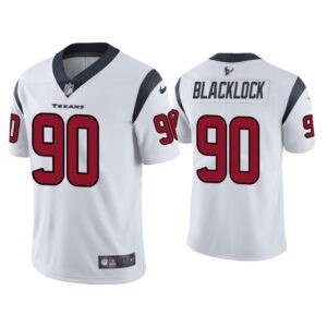 6862143c48875_1 Men's Houston Texans #90 Ross Blacklock White Vapor Untouchable Limited Stitched Jersey