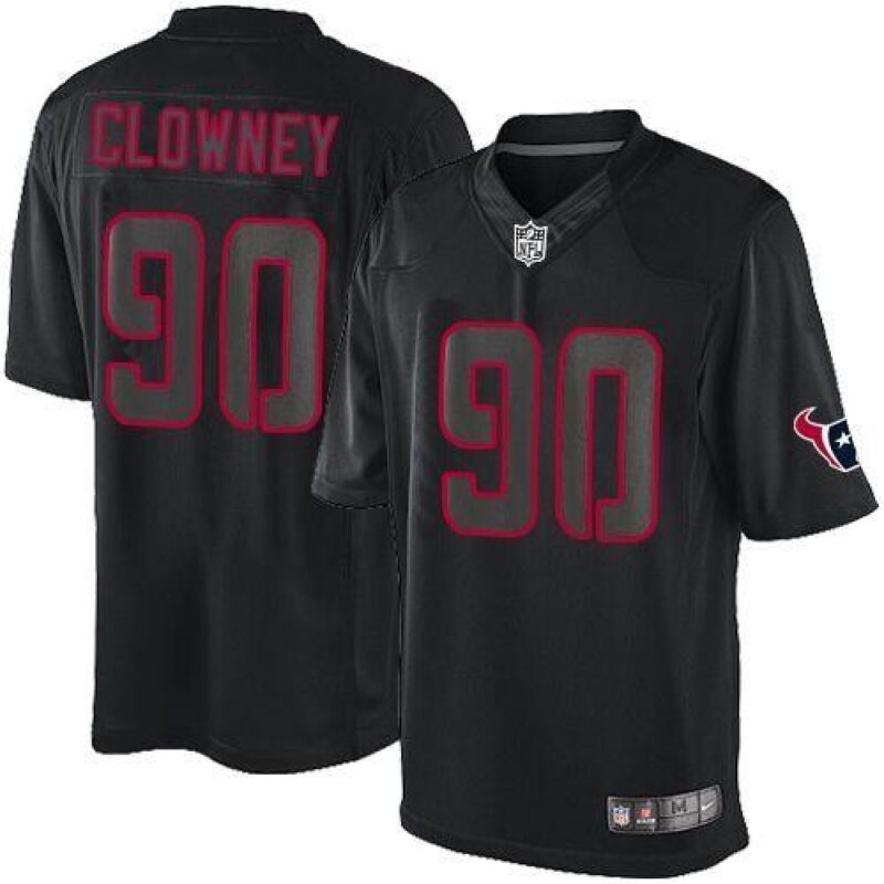 6862143f5dee8_1 Texans #90 Jadeveon Clowney Black Men's Stitched NFL Impact Limited Jersey