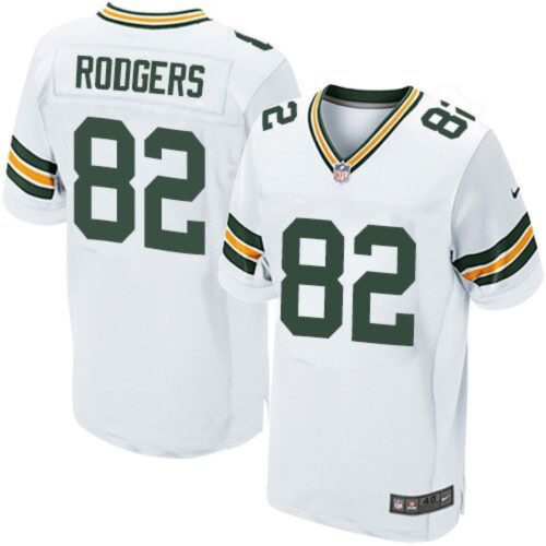 686214bddaf17_1 Packers #82 Richard Rodgers White Men's Stitched NFL Elite Jersey