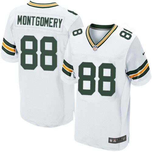 686214c104c05_1 Packers #88 Ty Montgomery White Men's Stitched NFL Elite Jersey