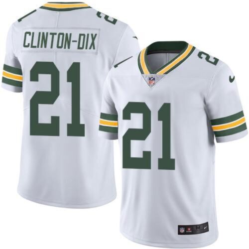 686214d304a5f_1 Packers #21 Ha Ha Clinton-Dix White Men's Stitched NFL Limited Rush Jersey