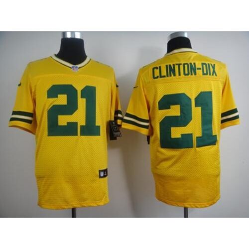 6862151d16a84_1 Packers #21 Ha Ha Clinton-Dix Yellow Alternate Men's Stitched NFL Elite Jersey