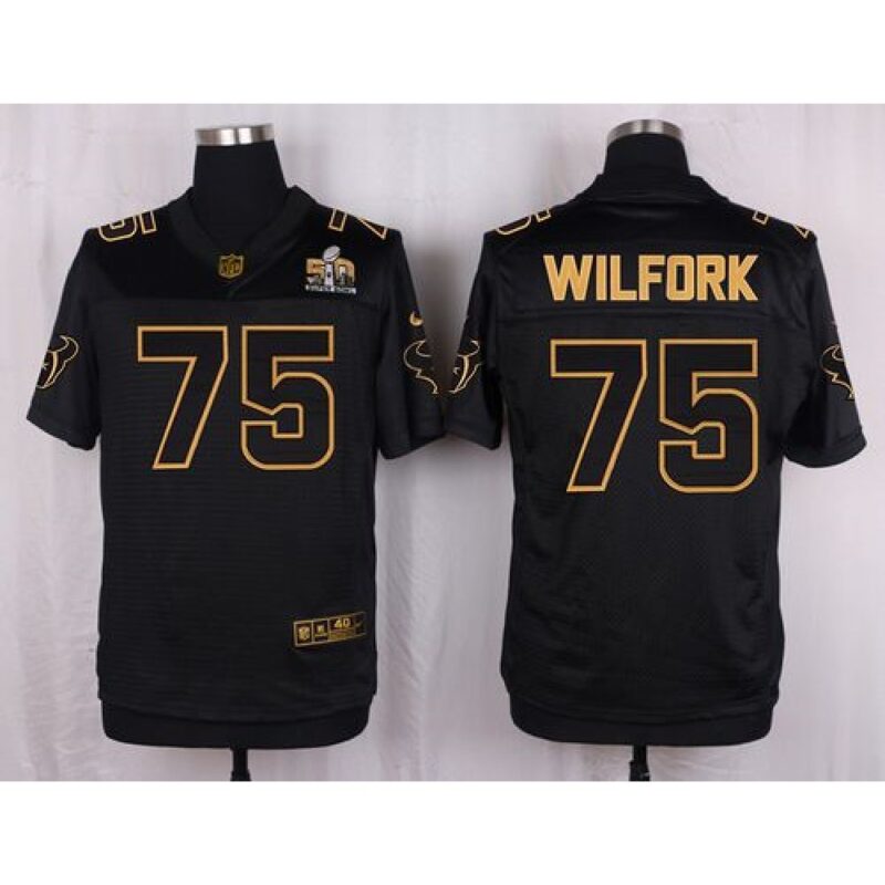68621545aefac_1 Texans #75 Vince Wilfork Black Men's Stitched NFL Elite Pro Line Gold Collection Jersey
