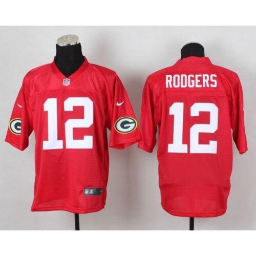 68621629bedf6_1 Packers #12 Aaron Rodgers Red Men's Stitched NFL Elite QB Practice Jersey