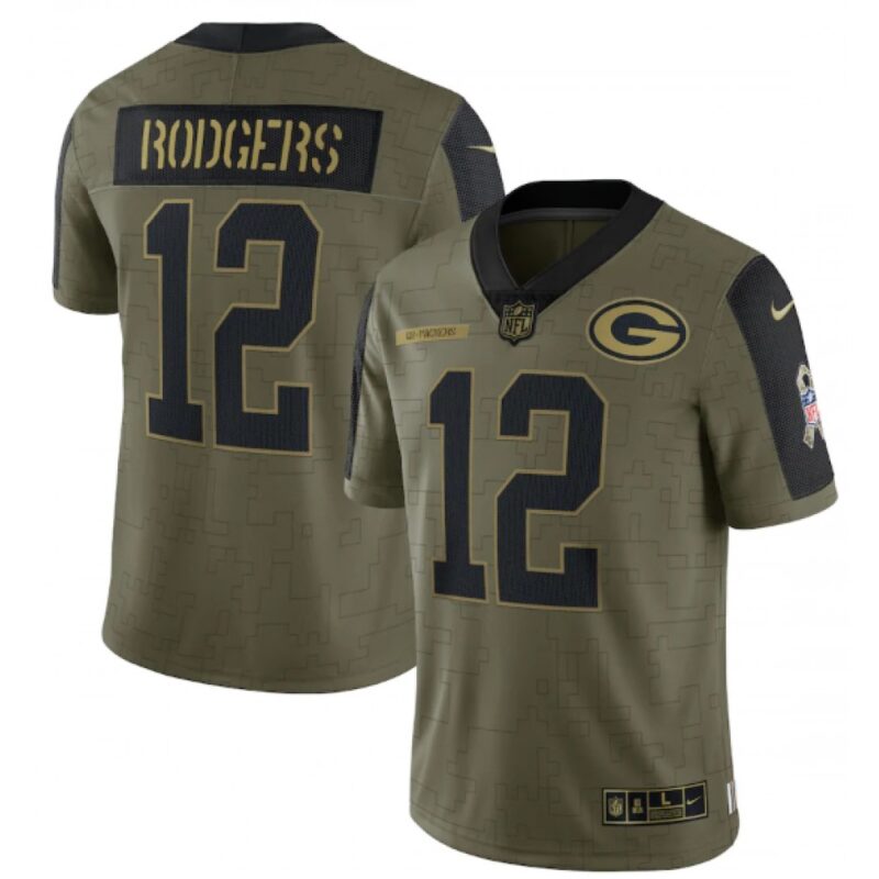 68621714e3aa9_1 Men's Green Bay Packers #12 Aaron Rodgers 2021 Olive Salute To Service Limited Stitched Jersey