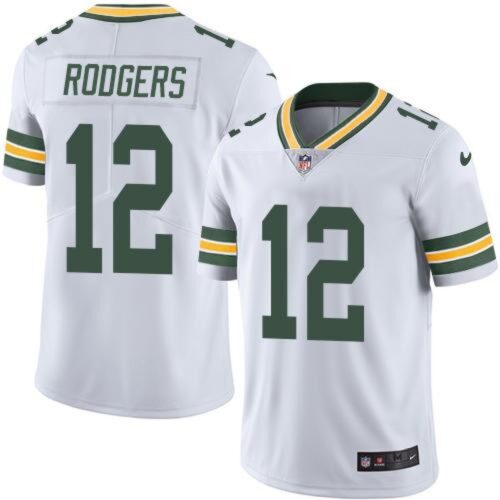 6862173c5744a_1 Men's Green Bay Packers #12 Aaron Rodgers White Stitched NFL Vapor Untouchable Limited Jersey