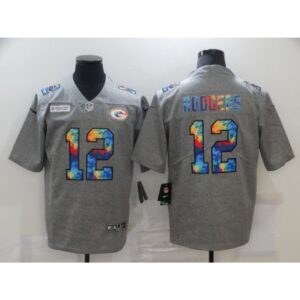 6862175e0a972_1 Men's Green Bay Packers #12 Aaron Rodgers 2020 Grey Crucial Catch Limited Stitched Jersey