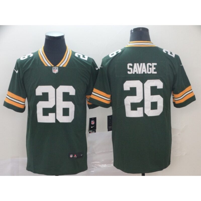 686217c3d9c63_1 Men's Green Bay Packers #26 Darnell Savage Green Vapor Untouchable Limited Stitched NFL Jersey