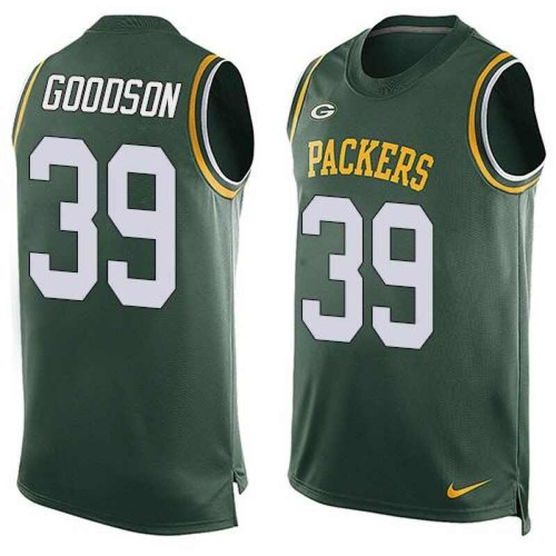 686217e347d44_1 Packers #39 Demetri Goodson Green Team Color Men's Stitched NFL Limited Tank Top Jersey