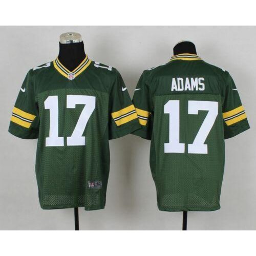 686217ff15d3a_1 Packers #17 Davante Adams Green Team Color Men's Stitched NFL Elite Jersey