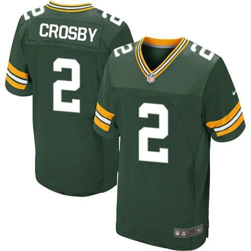 686218022ff47_1 Packers #2 Mason Crosby Green Team Color Men's Stitched NFL Elite Jersey