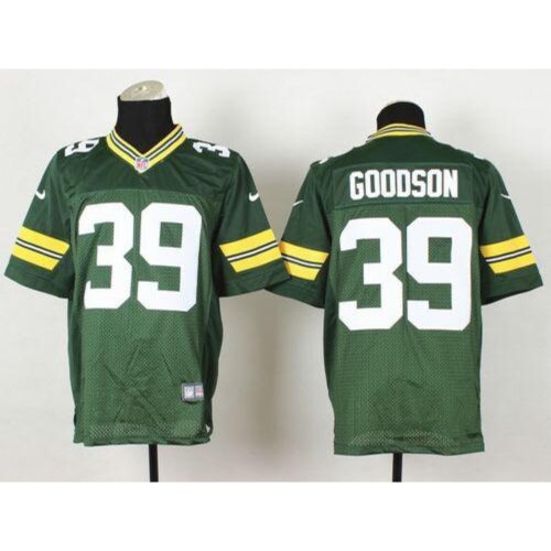 6862180e9eeba_1 Packers #39 Demetri Goodson Green Team Color Men's Stitched NFL Elite Jersey