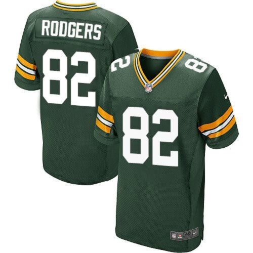 6862182142e53_1 Packers #82 Richard Rodgers Green Team Color Men's Stitched NFL Elite Jersey