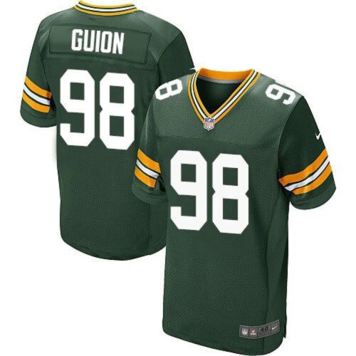 68621830decac_1 Packers #98 Letroy Guion Green Team Color Men's Stitched NFL Elite Jersey