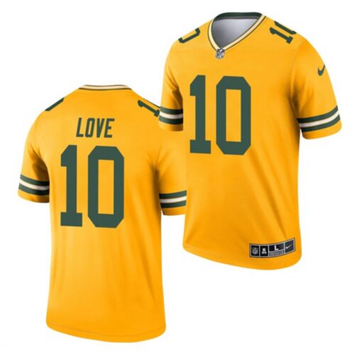 68621834020b9_1 Men's Green Bay Packers #10 Jordan Love 2021 Gold Inverted Legend Stitched Football Jersey