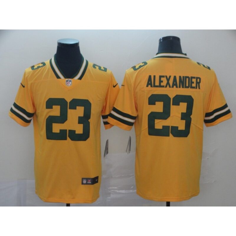68621850d78a3_1 Men's Green Bay Packers #23 Jaire Alexander Gold Inverted Legend Stitched NFL Jersey