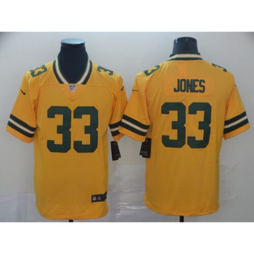 68621857651b3_1 Men's Green Bay Packers #33 Aaron Jones 2019 Gold Inverted Legend Stitched NFL Jersey