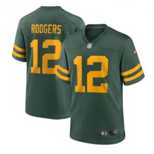 686218d20885d_1 Men's Green Bay Packers #12 Aaron Rodgers 2021 Green Stitched Football Jersey
