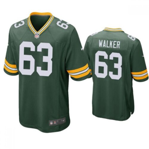 6862193344f3b_1 Men's Green Bay Packers #63 Rasheed Walker Green Stitched Football Jersey