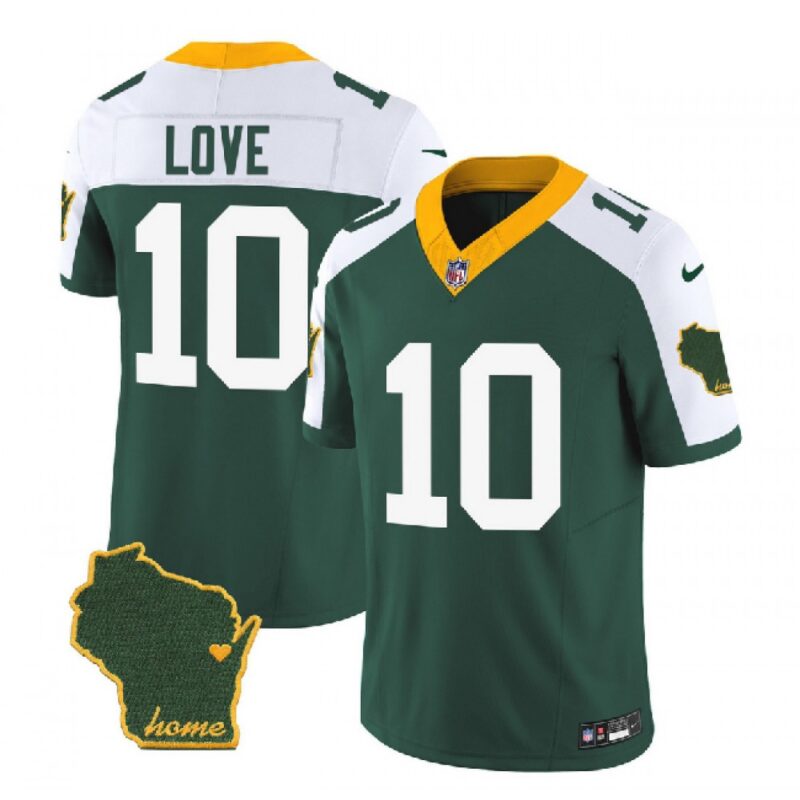 686219acc7588_1 Men's Green Bay Packers #10 Jordan Love Green/White 2023 F.U.S.E. Home Patch Vapor Untouchable Limited Stitched Jersey