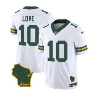 686219b01674b_1 Men's Green Bay Packers #10 Jordan Love White 2023 F.U.S.E. Home Patch Vapor Untouchable Limited Stitched Jersey