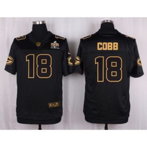 68621a6013243_1 Packers #18 Randall Cobb Black Men's Stitched NFL Elite Pro Line Gold Collection Jersey