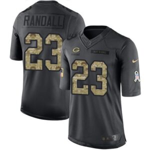 68621a9f51709_1 Packers #23 Damarious Randall Black Men's Stitched NFL Limited 2016 Salute To Service Jersey