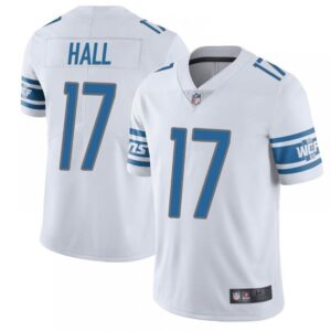 68621abe15b25_1 Men's Detroit Lions #17 Marvin Hall White Vapor Untouchable Limited Stitched NFL Jersey