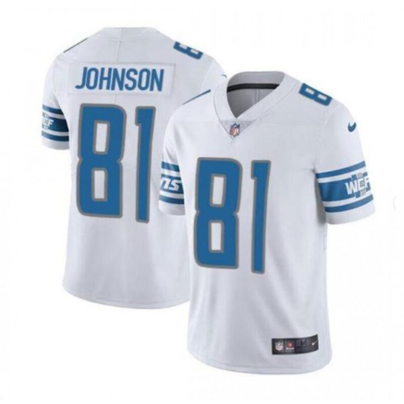 68621ac44279a_1 Men's Detroit Lions #81 Calvin Johnson White Vapor Untouchable Limited Stitched Jersey