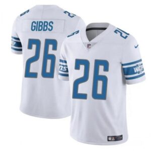 68621ad079f27_1 Men's Detroit Lions #26 Jahmyr Gibbs White Vapor Untouchable Limited Stitched Jersey