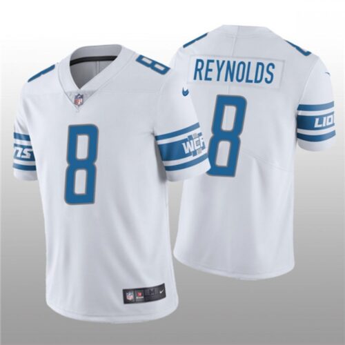 68621af4e6868_1 Men's Detroit Lions #8 Josh Reynolds White Vapor Untouchable Limited Stitched Jersey
