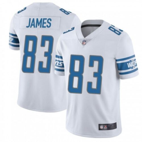 68621af7cf2c4_1 Men's Detroit Lions #83 Jesse James White Vapor Untouchable Limited Stitched NFL Jersey